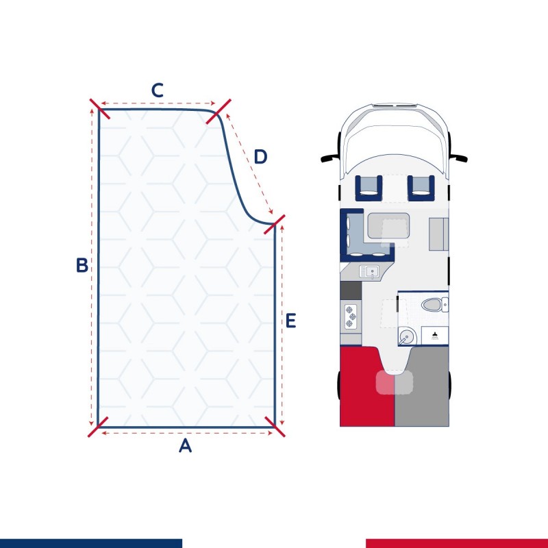 Matelas lit jumeau Henriette (Gauche)