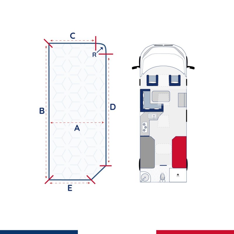 Matelas Leopold pour lit jumeau