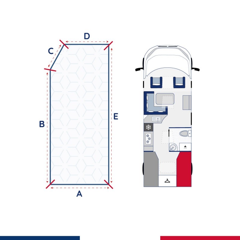 Matelas pour lit jumeau Marius (Droite)