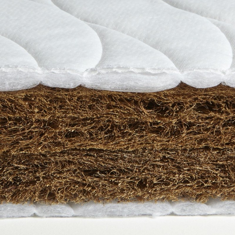 Matelas 70x130 en fibres coco naturelle