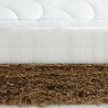 Matelas coco 80x130 naturellement hypoallergénique