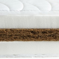 Matelas 150x200 fibre coco et mousse