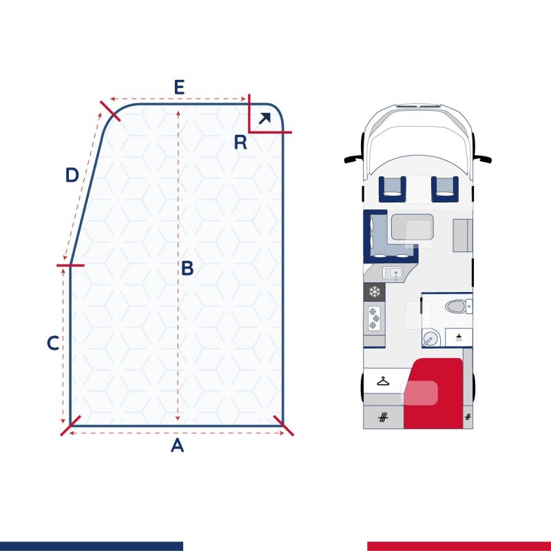 Matelas central Francis