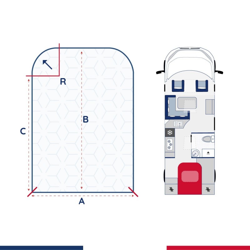 Matelas central Alphonse