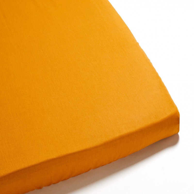 Drap housse Orange pour bébé