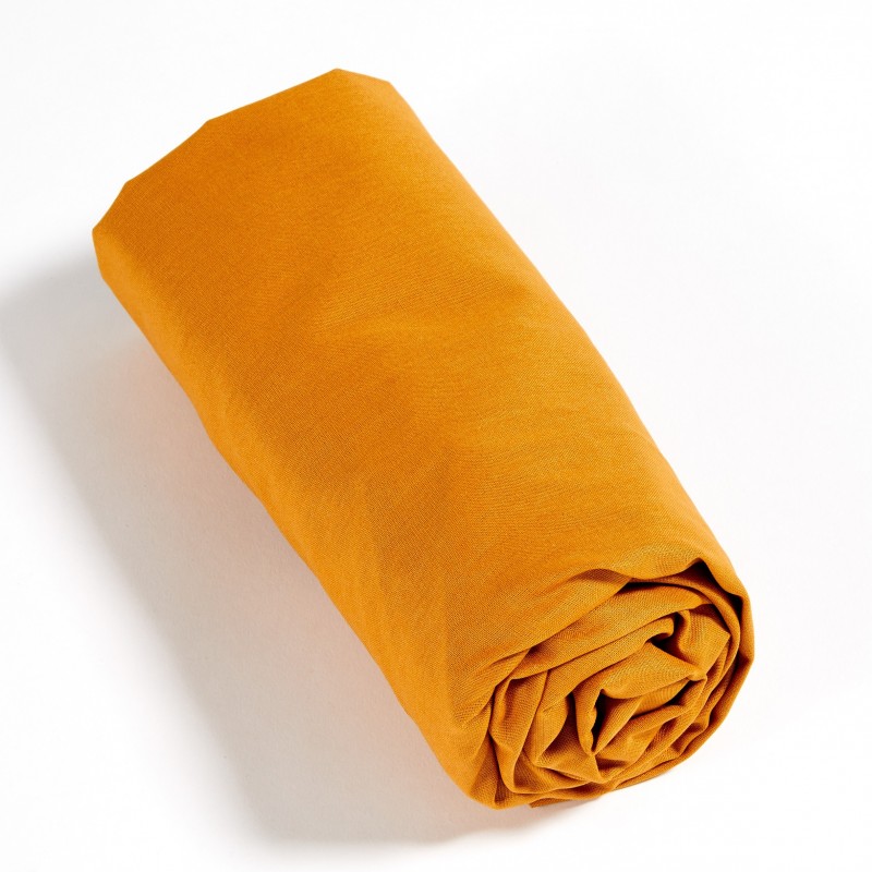 Drap housse Orange pour bébé