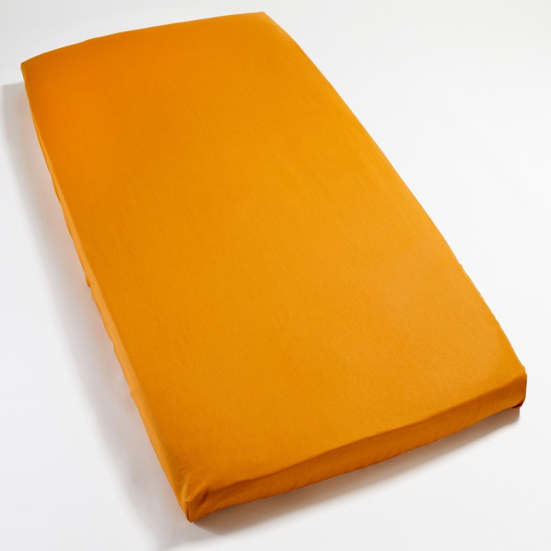 Drap housse Orange pour enfant