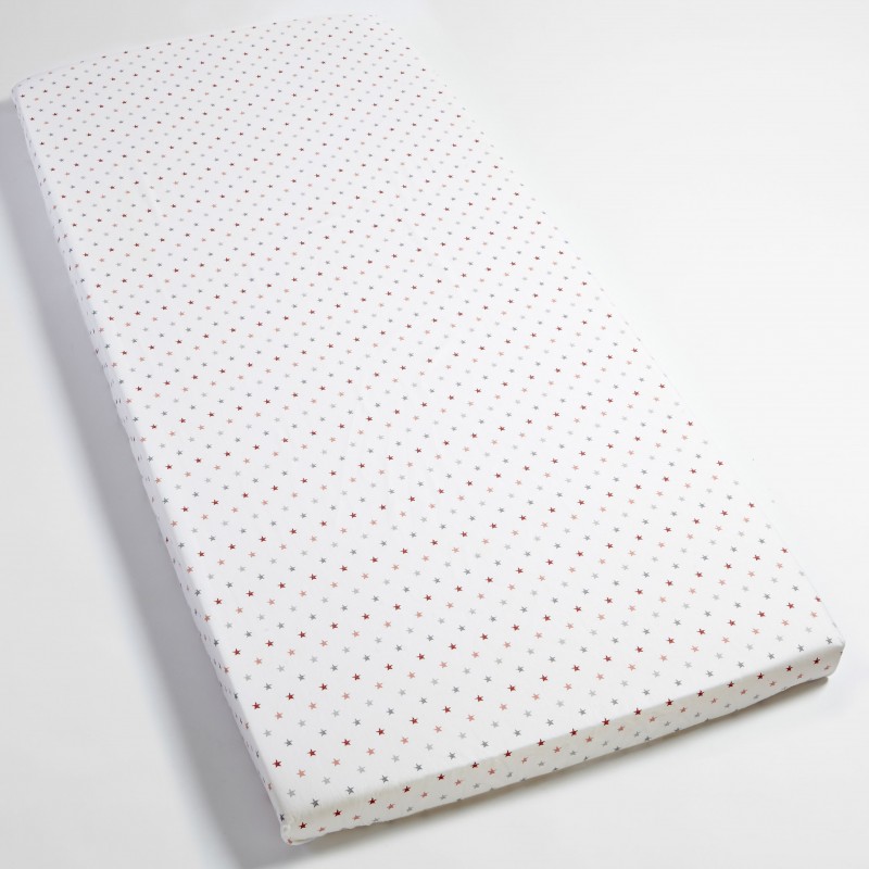 Drap housse étoilé pour matelas enfant