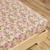 Zoom sur le motif du drap housse Isaure