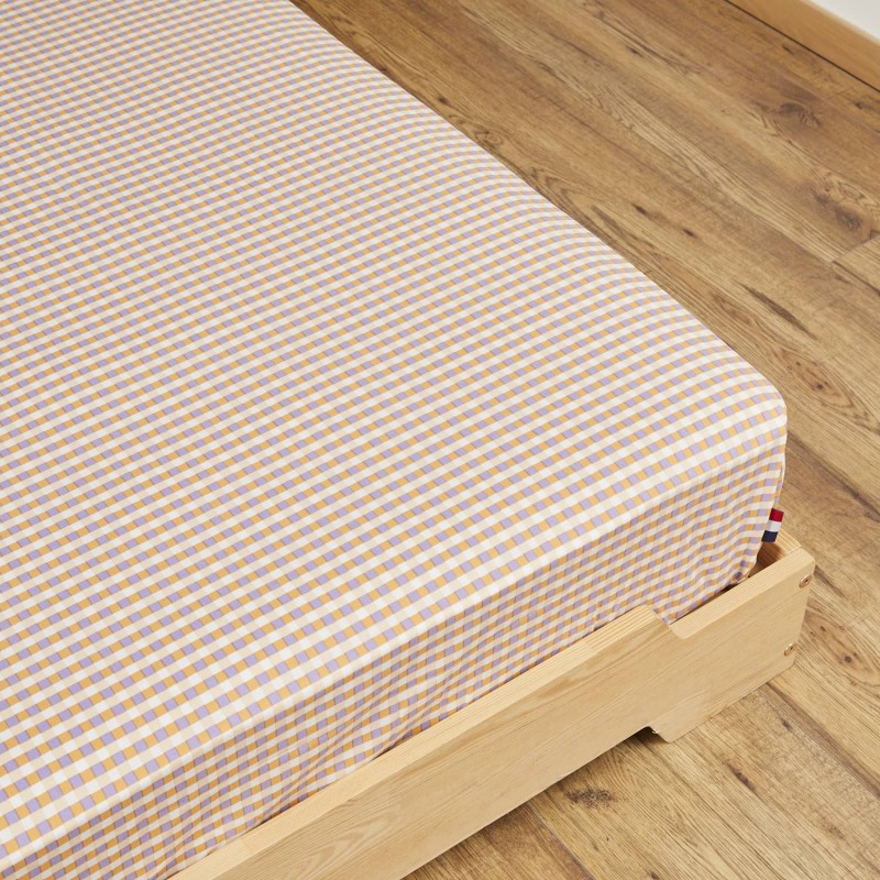 Zoom motif drap housse Raphaëlle