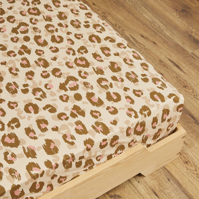 Zoom sur le drap housse Mila