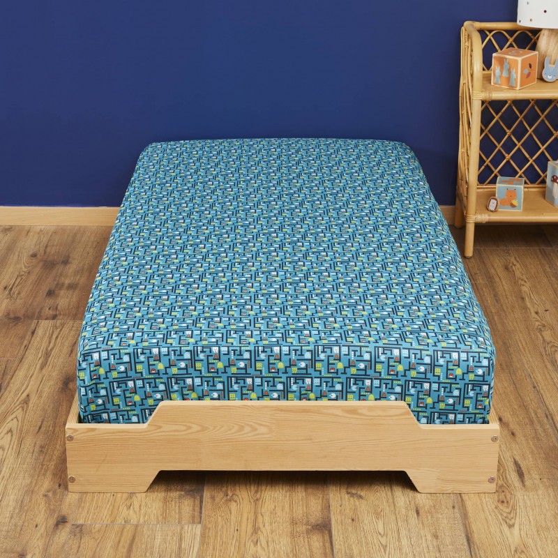 Drap housse Arcade vert
