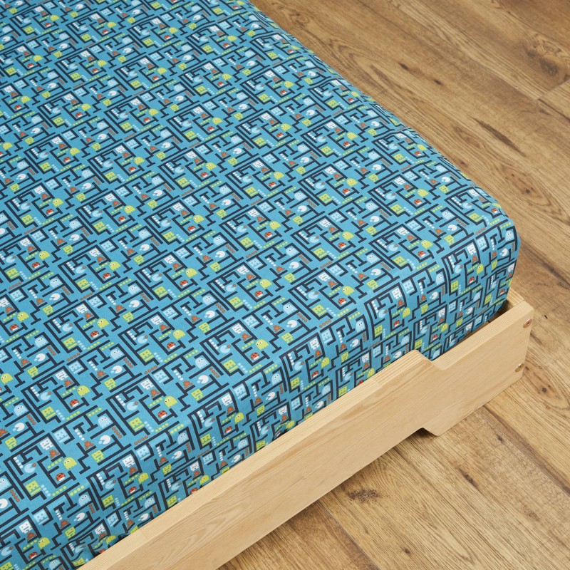 Zoom sur le motif Arcade vert