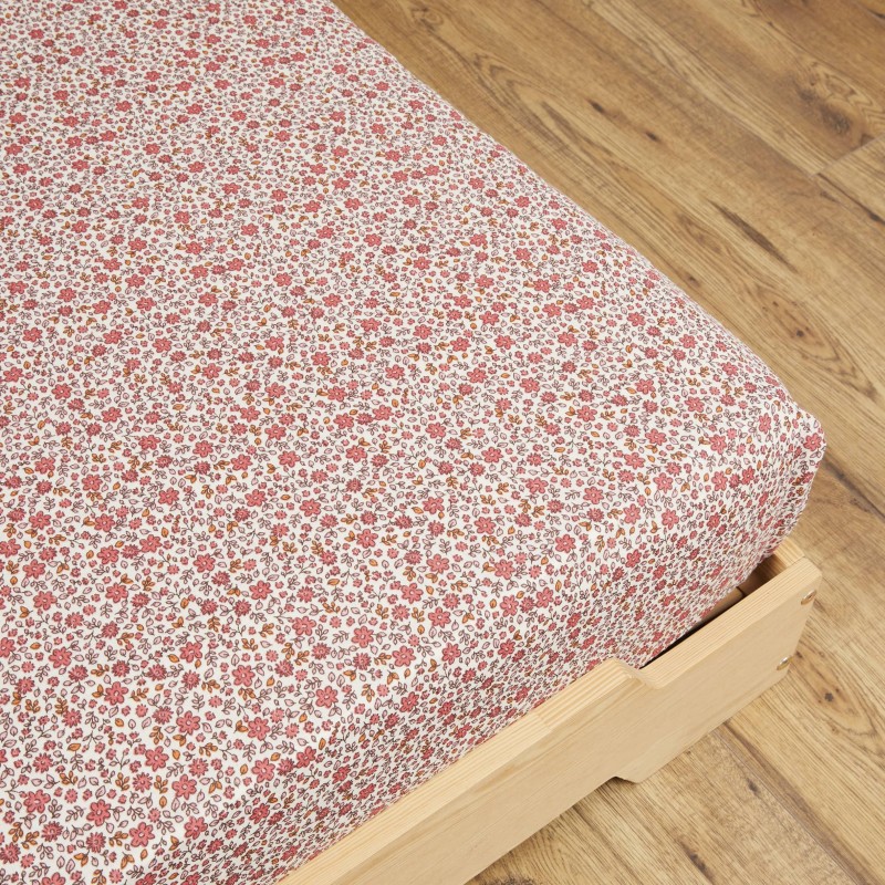 Zoom sur drap housse Suzanne