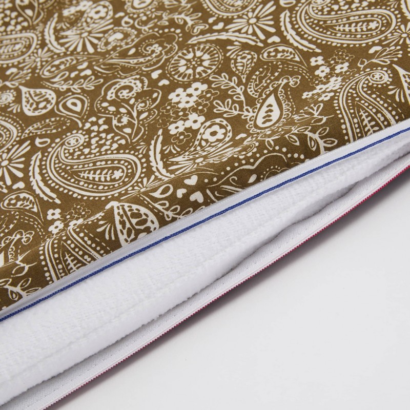 Zoom fermeture sac de couchage Mathilde