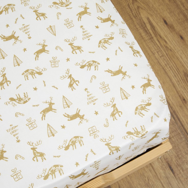 Zoom Drap-Housse Rennes Dorés