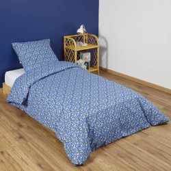 Parure de lit Arcade Bleue