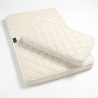 Matelas extensible 80x140 à 80x190cm COTON BIO