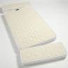 Matelas évolutif en 3 parties 90x200cm COTON BIO