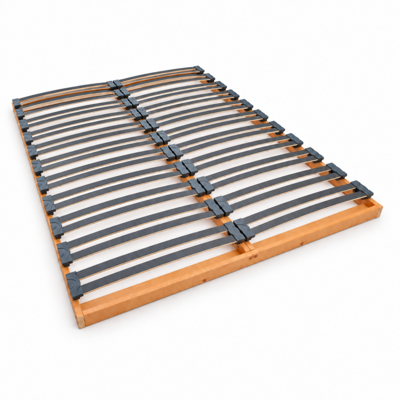 Sommier 130x190 cm à lattes encastrable – Structure double