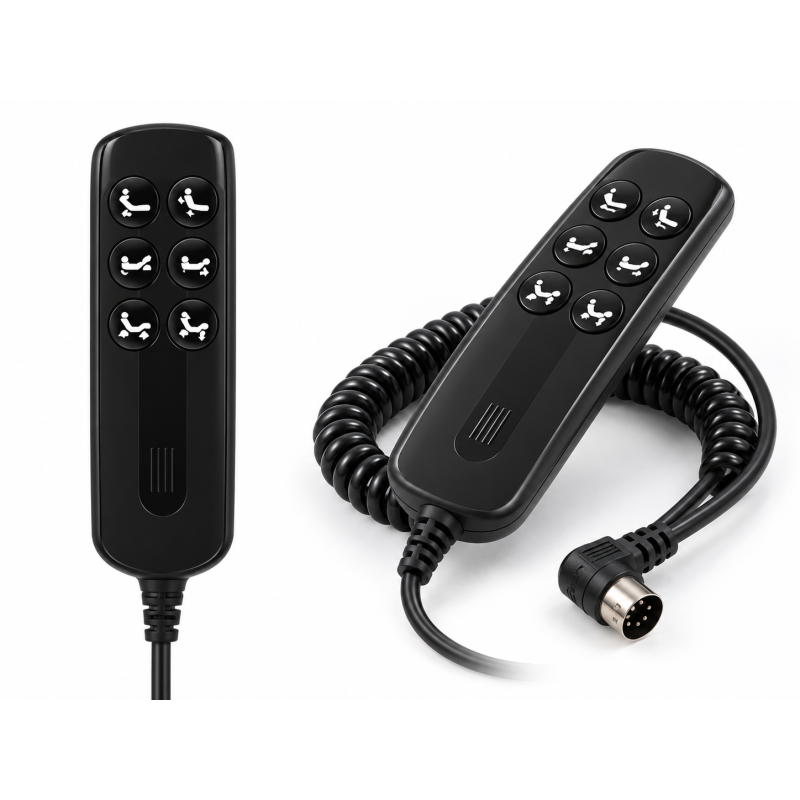 Moteur pour sommier électrique avec télécommande filaire
