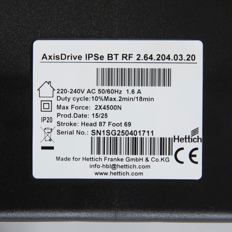 Moteur pour sommier électrique avec télécommande filaire