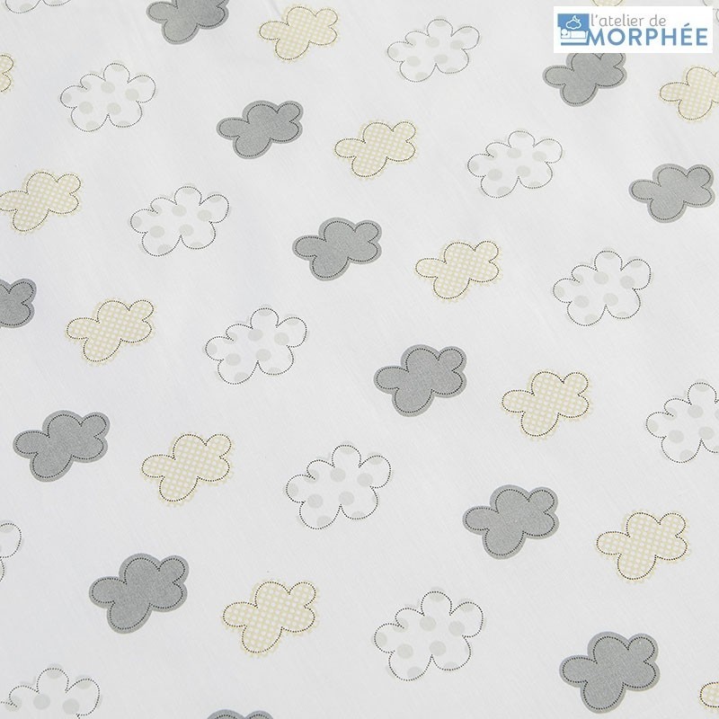 Drap housse Petit Nuage pour bébé