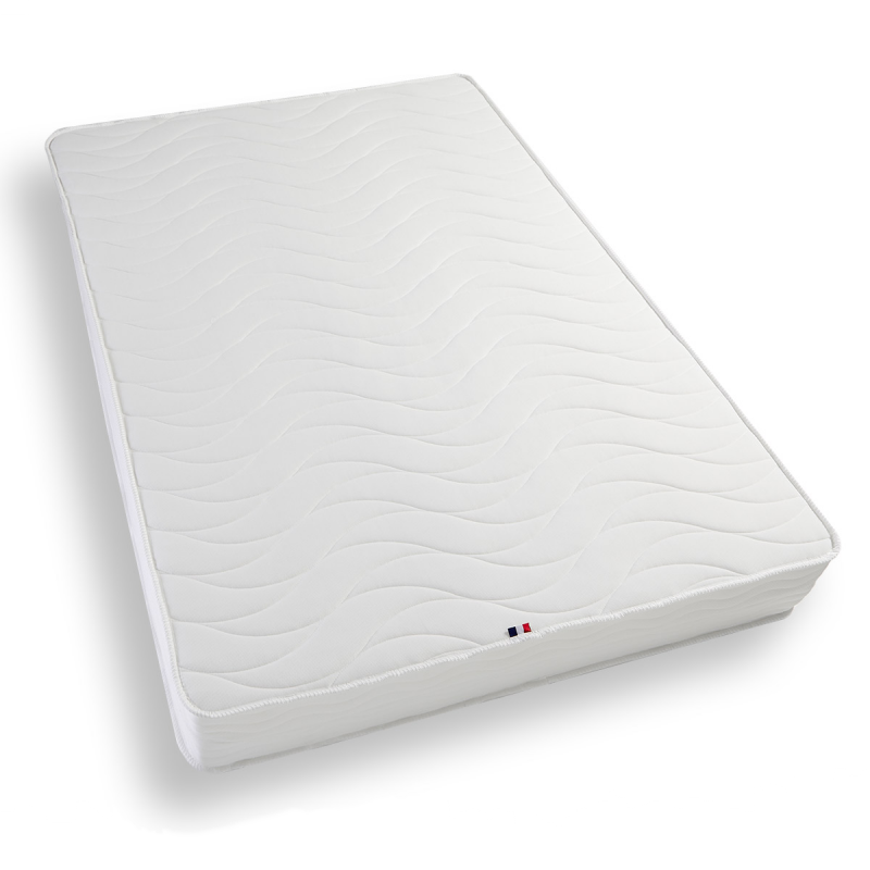 Matelas 100x190 en mousse haute résilience 50kg confort ferme