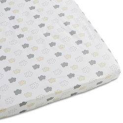 Drap housse Petit Nuage pour bébé