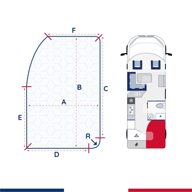 Matelas lit de côté Augustin (Droite)