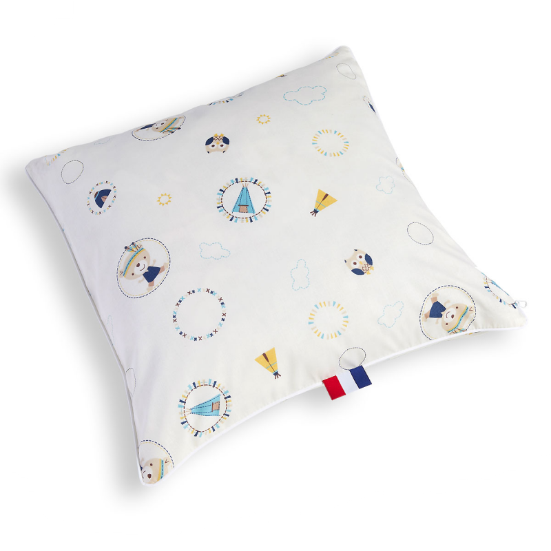 Coussin décoratif Tipi Bleu