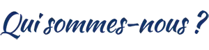 Qui sommes-nous ?
