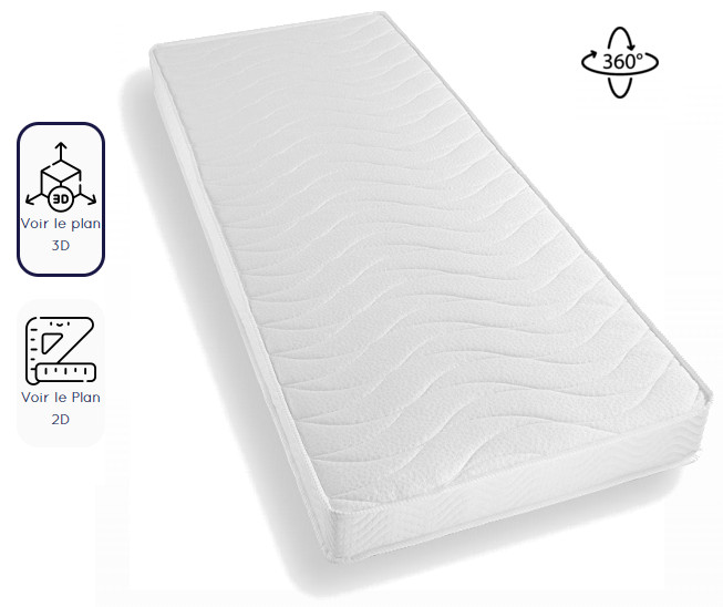 Le configurateur de matelas sur mesure Morphée