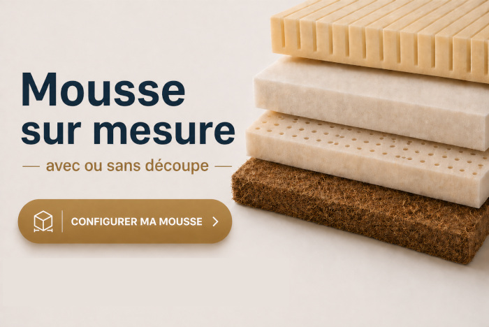 Le configurateur de matelas sur mesure pour Van