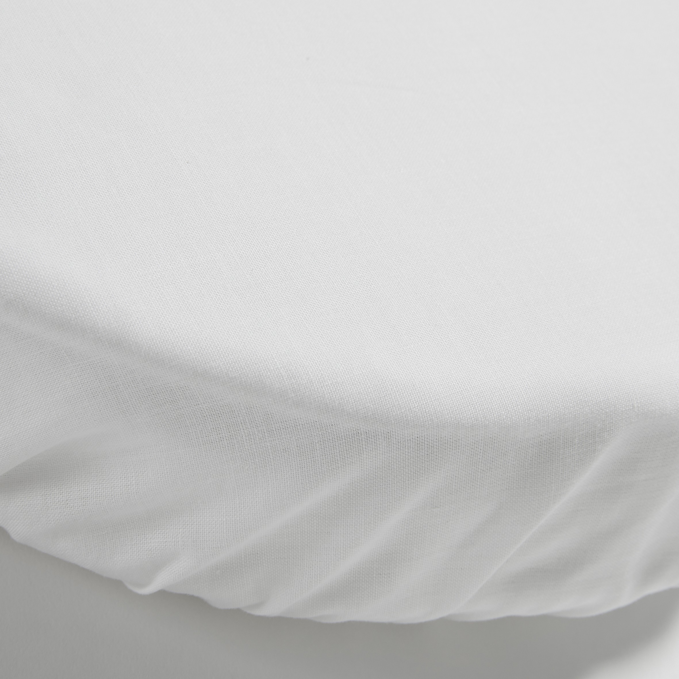 DRAP HOUSSE COTON BIO 40X80-BLANC