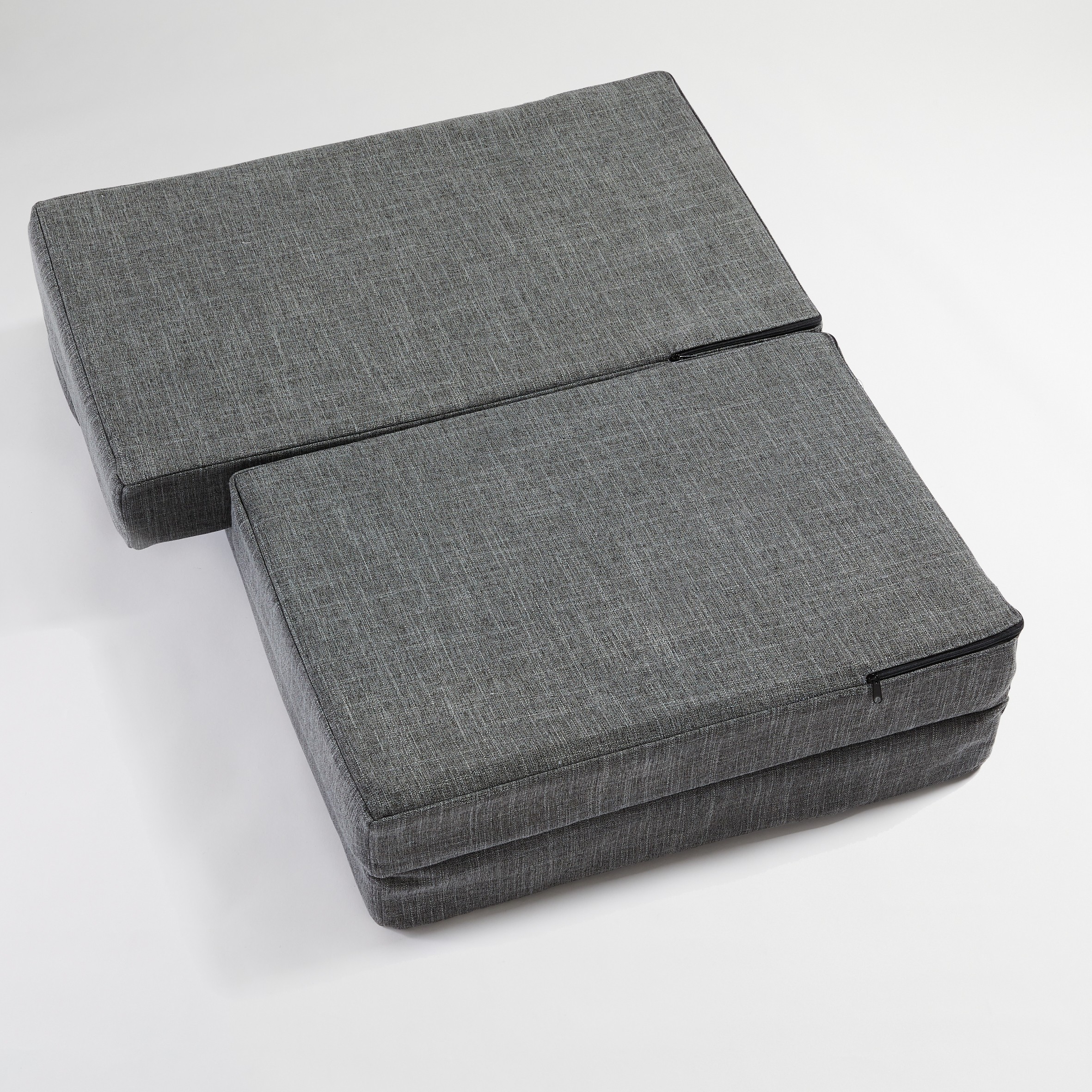 Matelas Pliable Spinko Pour Sièges Avant Camping-Car - Compatible Peugeot Boxer, Citroën Jumper, Fiat Ducato - Gris Avec Sac