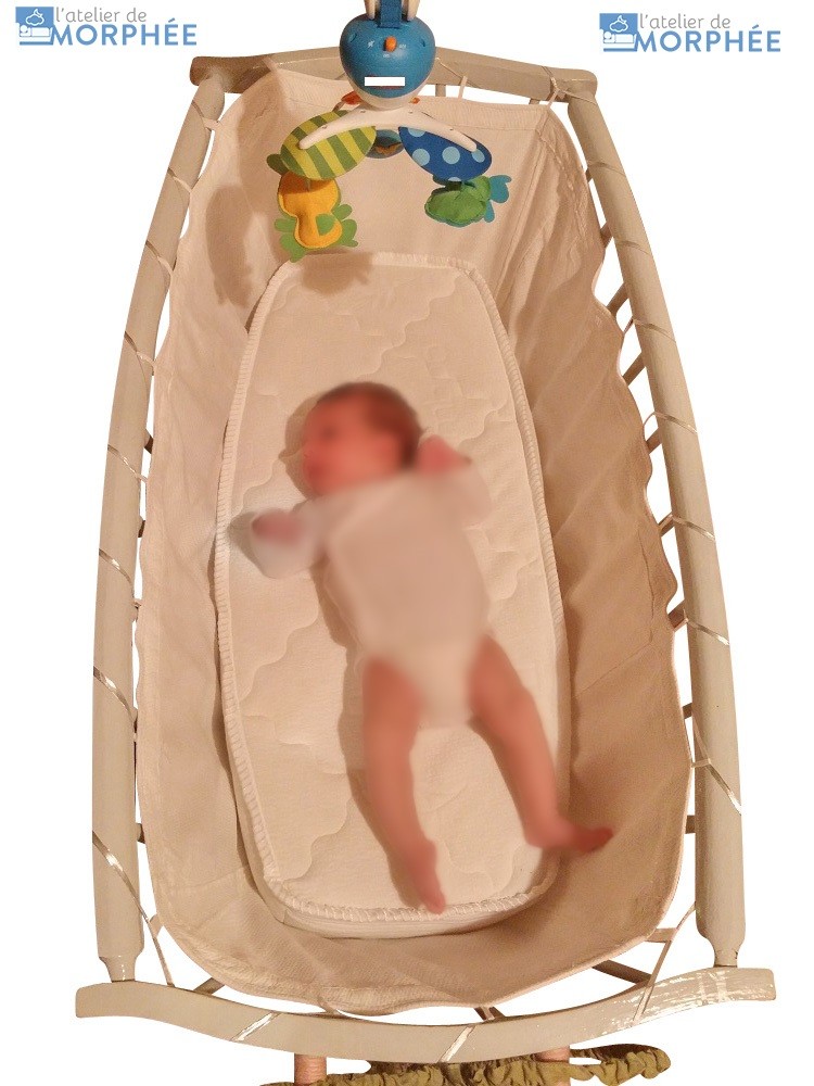 Atelier de Morphée - Matelas Naturel Ovale 40x80 Face Eté/Hiver - FO40808